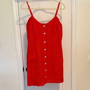 Cynthia Rowley Red Mini Dress